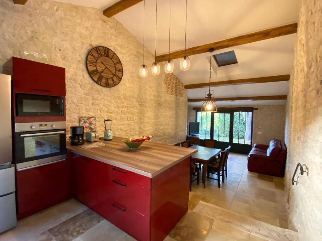 Maison De Village, Charme Et Confort Mauroux  エクステリア 写真