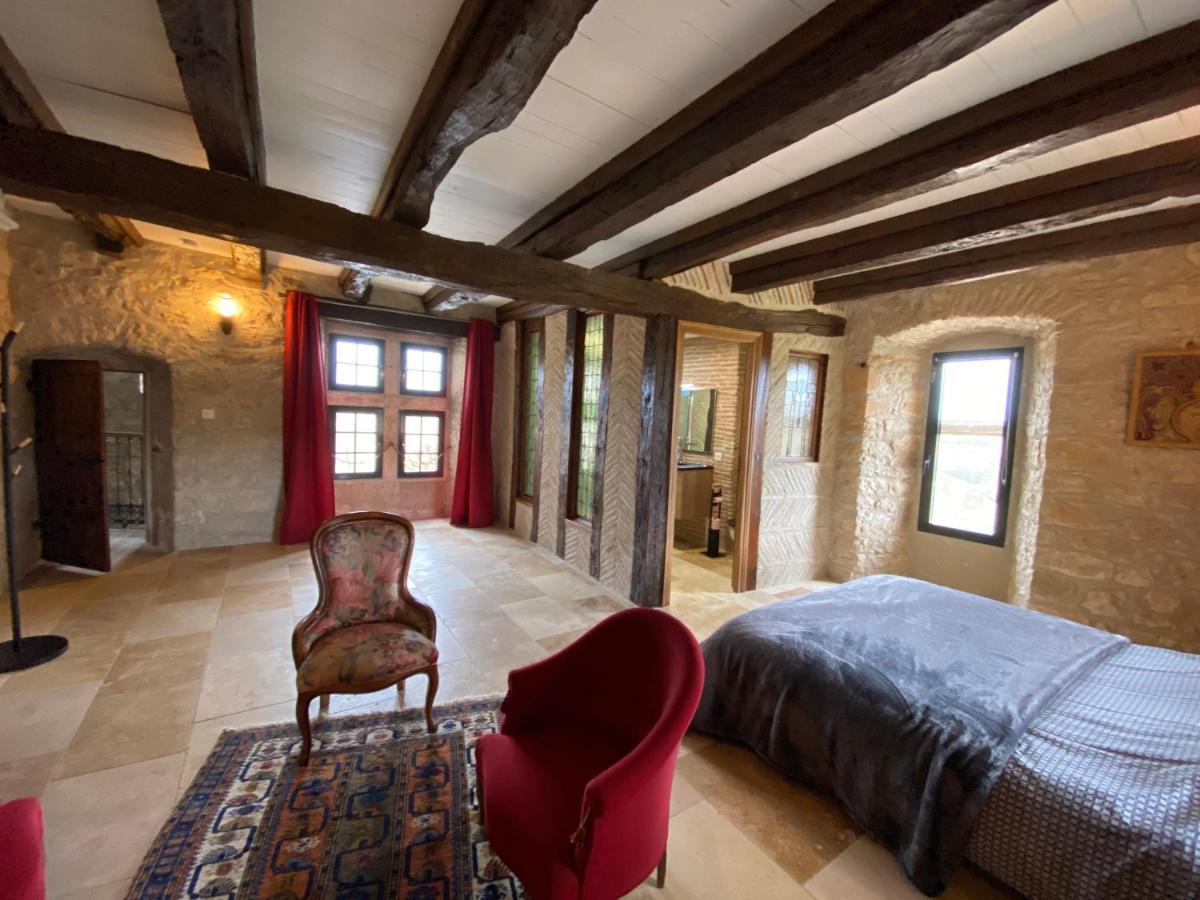 Maison De Village, Charme Et Confort Mauroux  エクステリア 写真